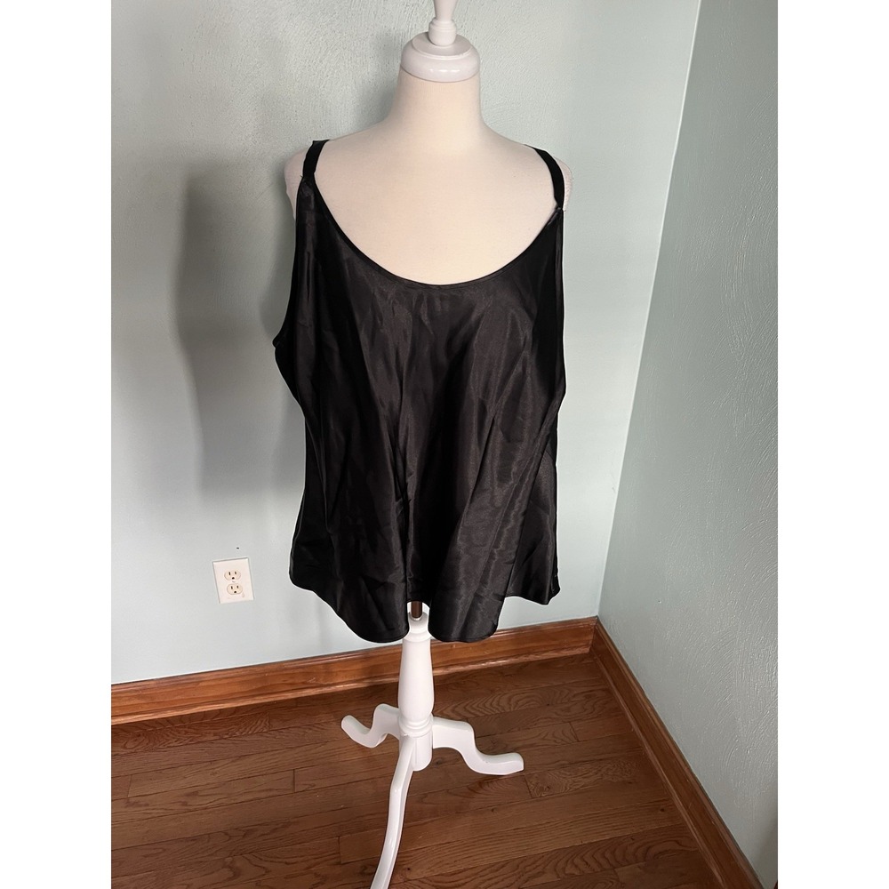 Unbranded Camisole Faux Silk Nylon Sz L Lingerie Cozycore Sexy BRATZ‎ Britpop